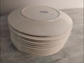Photo 4 — Lot de 12 assiettes du service Groseilles Faïence de Sarreguemines 