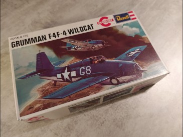 Grumman F4F-4 echelle 1:72  revell - avion modélisme