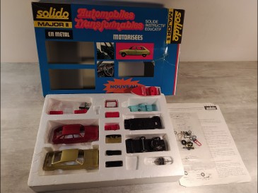 En boite solido major 2 - Coffret major II -   motorisées en métal.