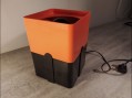Photo 1 — Lampe spot vintage orange et noire