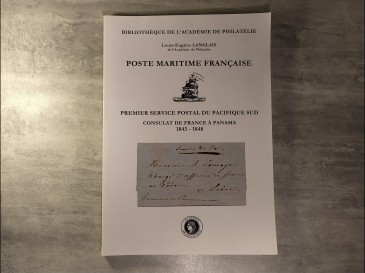 Academie de philatélie - Premier service postal du pacifique sud - livre timbres marcophilie
