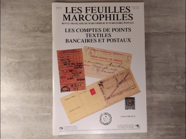 LES FEUILLES MARCOPHILES -  Les comptes de points textiles bancaires et postaux