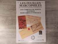 LES FEUILLES MARCOPHILES -  Les comptes de points textiles bancaires et postaux