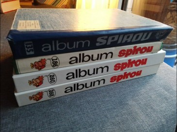 Lot De ALBUM SPIROU Nº 135 186 260 et 268