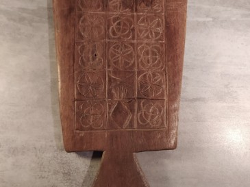 Plaque à beurre moule à motte cevenole.