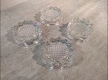 Photo 2 — Lot de 4 dessous pieds de table piano en verre Ø 7.5 cm