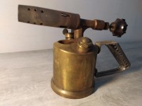 Chalumeau, outil ancien, Vielle lampe à souder Vintage. EXPRESS UNIS-france n° 40E