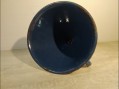 Photo 2 — Ancien Entonnoir en Tôle Émaillée bleu foncé 15 cm de diamètre environ.