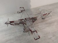 Maquette Avion à hélice en fil de fer