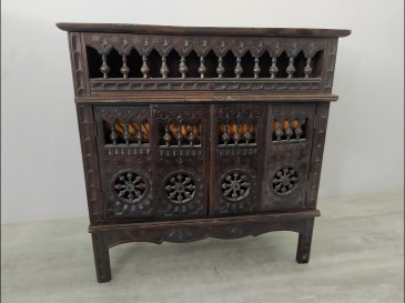 Meuble poupée breton - lit clos