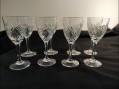 Photo 2 — 8 verres à vin Style chantilly Saint louis.