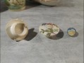 Photo 4 — LUNEVILLE, Héron Huilier vinaigrer en faience blanche