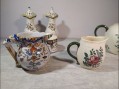 Photo 3 — LOT faience huilier vinaigrier rouen & théière villeroy et boch
