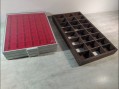 Photo 1 — lot de casiers pour rangier les pièces et monnaies. - numismatique