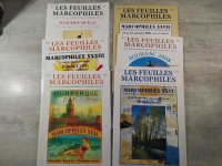 Petit lot feuilles marcophiles supplément exposition philatélique - histoire postale.