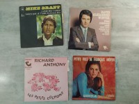 lot vinyl 45T Languette