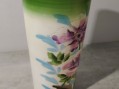 Photo 2 — Charmant vase cylindre en opaline art nouveau