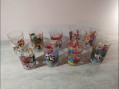 Photo 1 — Lot de verres à moutarde type amora maille luckyluke Goldorak tortues ninja asterix