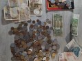 Photo 1 — Lot de pièces france billets monnaies étranger et divers