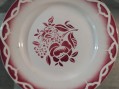 Photo 4 — Deux assiettes plates & une assiette creuse Digoin Sarreguemines
