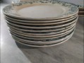 Photo 3 — lot service assiettes Sarreguemines modèle Vichy - Digoin trêfles