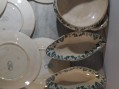 Photo 7 — lot service assiettes Sarreguemines modèle Vichy - Digoin trêfles