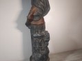 Photo 4 — Statuette représentant Jeanne d'Arc en régule