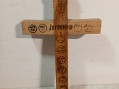 Photo 3 — Petite croix christ pelerinage Jérusalem nacre