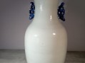Photo 3 — Vase chine XXième. Vase chinois asiatique - Bleu