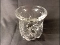 Photo 2 — Vase en cristal estampillé Saint Louis.