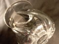 Photo 9 — Vase en cristal estampillé Saint Louis.