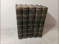 Oeuvres de Jean Racine 5 volumes 1821. - librairie stéréotype Paris.