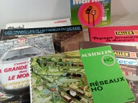 Lot catalogues modélisme férroviaire les trains les plus fameux du monde Faller Marklin