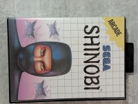 SEGA shinobi boite+notice.