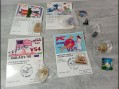 Photo 1 — Lot pin's pins espace NASA Ariane Kourou.