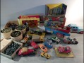 Photo 1 — Lot jouets petites voitures soldats plastique et tôle. Nomura super jet tole v-7