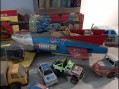 Photo 5 — Lot jouets petites voitures soldats plastique et tôle. Nomura super jet tole v-7