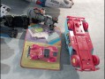 Photo 8 — Lot jouets petites voitures soldats plastique et tôle. Nomura super jet tole v-7
