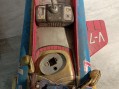 Photo 12 — Lot jouets petites voitures soldats plastique et tôle. Nomura super jet tole v-7