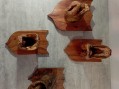 Photo 3 — Trophée de pèche - têtes de brochets naturalisées - poisson taxidermie naturalisé brochet