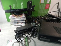 lot jeux xbox et éléments de console 360 one