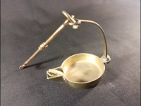 Lampe à huile en laiton