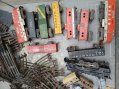 Photo 5 — lot train miniature modèle réduit locomotive wagons rails échelle O