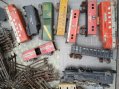 Photo 7 — lot train miniature modèle réduit locomotive wagons rails échelle O