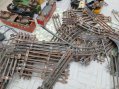Photo 8 — lot train miniature modèle réduit locomotive wagons rails échelle O