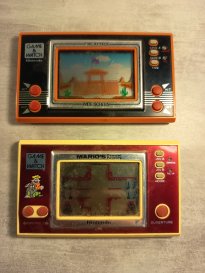 game and watch nintendo fire attack mario's cement factory