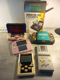 lots de consoles portables pokemon brick game monster panic - jeu electronique de poche 2DS